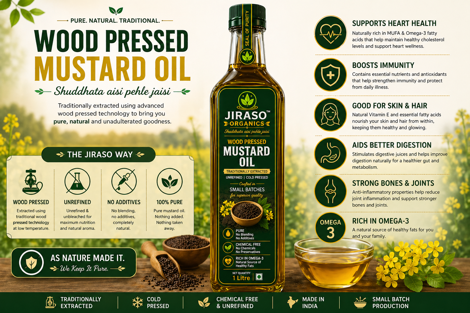 Wood Pressed Method