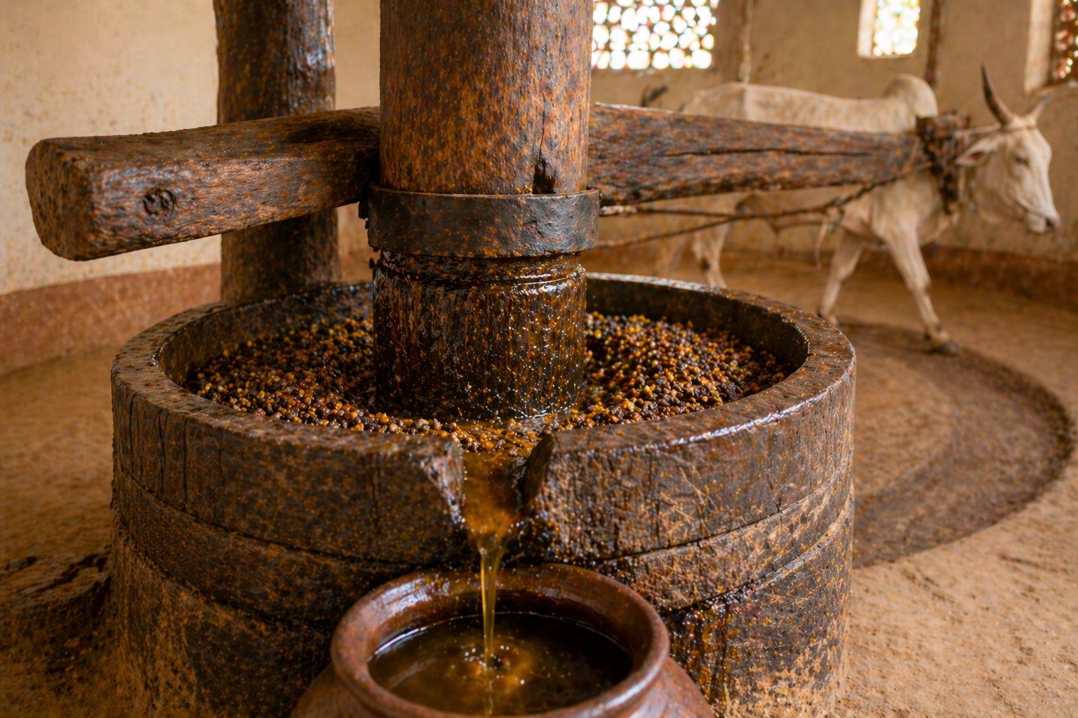 Oil settling tanks